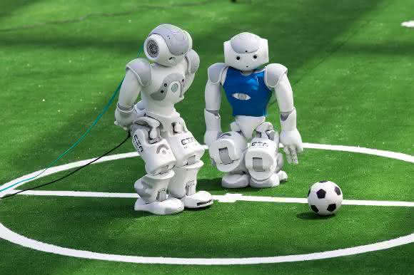 Teilnehmer des RoboCup in der Standard Platform League