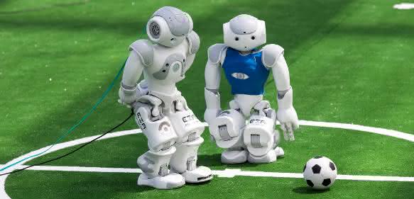 Teilnehmer des RoboCup in der Standard Platform League