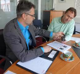 Harry Kern und Sven Wollstadt