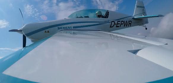 Siemens-Motor fürs Fliegen