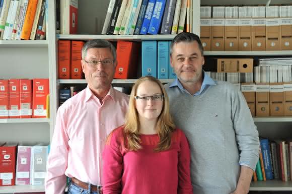 Josef Lichtmannegger, Christin Leitzinger, PD Dr. Hans Zischka. (Quelle: Helmholtz Zentrum München)