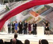 Festakt bei Siemens Eröffnung der neuen Konzernzentrale in München