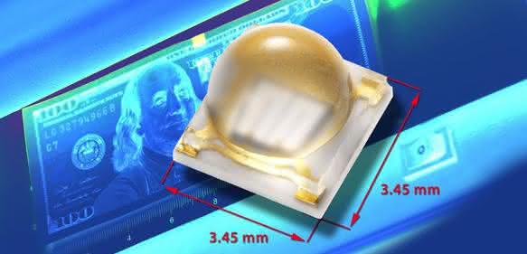 Die neue UV-LED VLMU3510-365-130 von Vishay Die neue UV-LED VLMU3510-365-130 von Vishay