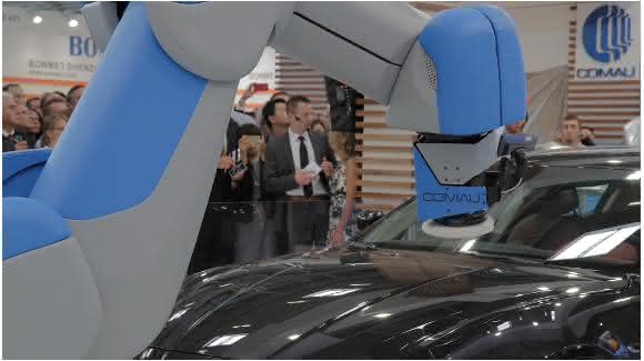 Comau Roboter Comau Roboter auf der Automatica 2016