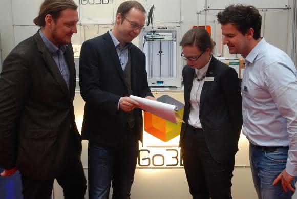 IGo3D-Stand auf HANNOVER MESSE