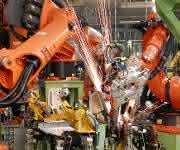 Roboter Industrie Roboter in der Industrie
