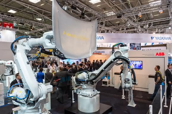 Roboterumsätze weiter im Aufwind: Neuer Rekord für die Robotik
