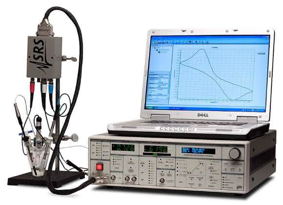 Das Der Potentiostat/Galvanostat EC301 kann mit oder ohne Computer betrieben werden.