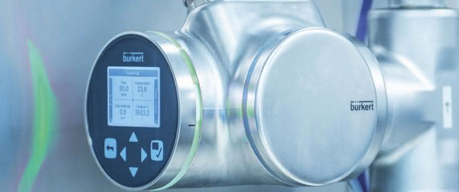 Flowave mit klar strukturiertem Display Flowave mit klar strukturiertem Display