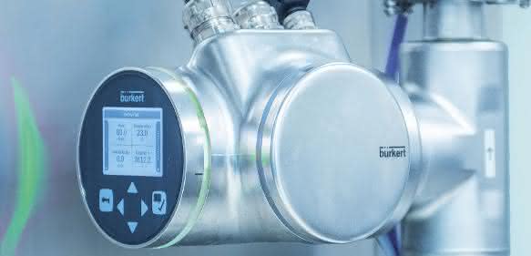 Flowave mit klar strukturiertem Display