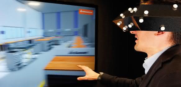 Per VR-Brille die Betriebsstätte begehen