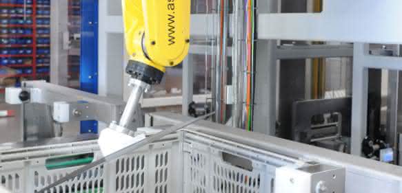 ASA Boxaufrichter mit Roboter