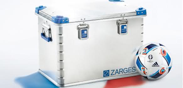 Zarges Eurobox mit Ball Zarges Eurobox mit Ball