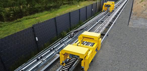 Kabelschlepp Testanlage Energieführungsketten Kabelschlepp Testanlage Energieführungsketten