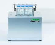 Zinsser Analytic GmbH hat den Vertikalschüttler ViMix entwickelt, der parallel mehrere Gefäße äußerst effizient durch eine 15 mm große Auf- und Abbewegung mit bis zu 1200 Schwingungen pro Minute durchmischen kann. Zinsser Analytic GmbH hat den Vertikalschüttler ViMix entwickelt, der parallel mehrere Gefäße äußerst effizient durch eine 15 mm große Auf- und Abbewegung mit bis zu 1200 Schwingungen pro Minute durchmischen kann.