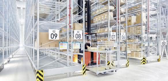 Bito Hubkommissionierer bei Canyon