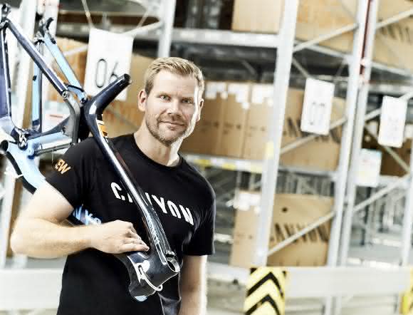Produktionsleiter Andre Koch bei Canyon