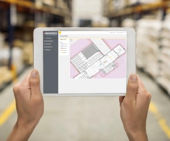 Jungheinrich digitalisierung truck finder