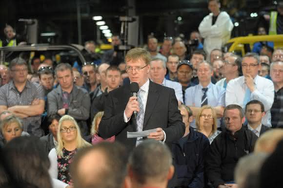 Alan Little Hyster Plant Manager Craigavon