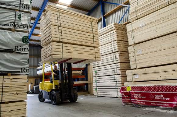 Hyster XT im Einsatz