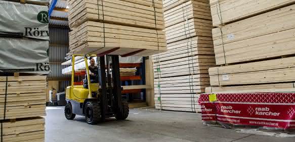 Hyster XT im Einsatz