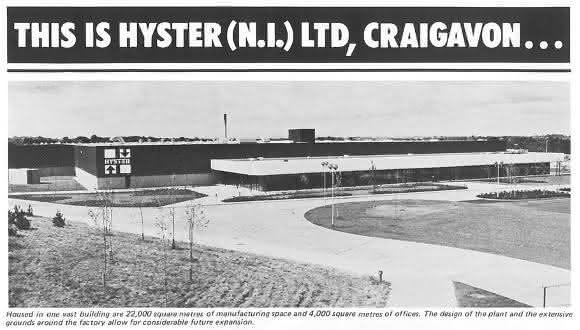 Hyster at Craigavon - 1981