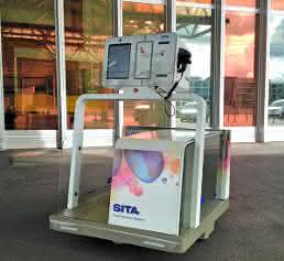 SITA - Leo Kofferroboter in Genf SITA - Leo Kofferroboter in Genf