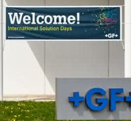 Eingang der Deutschland-Zentrale Eingang der Deutschland-Zentrale GF Machining Solutions