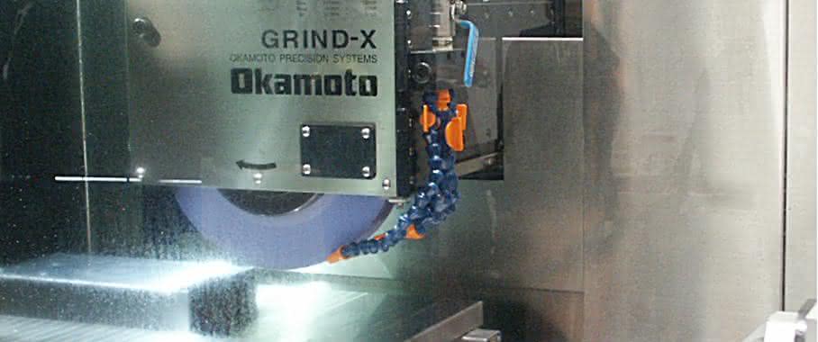Okamoto Schleifmaschine mit Grind-Bix Okamoto Schleifmaschine mit Grind-Bix