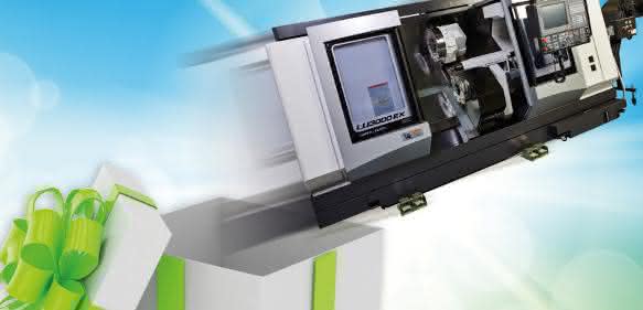 4-Achsen-Drehmaschine Okuma LU3000 EX M 2SC 1000 4-Achsen-Drehmaschine Okuma LU3000 EX M 2SC 1000