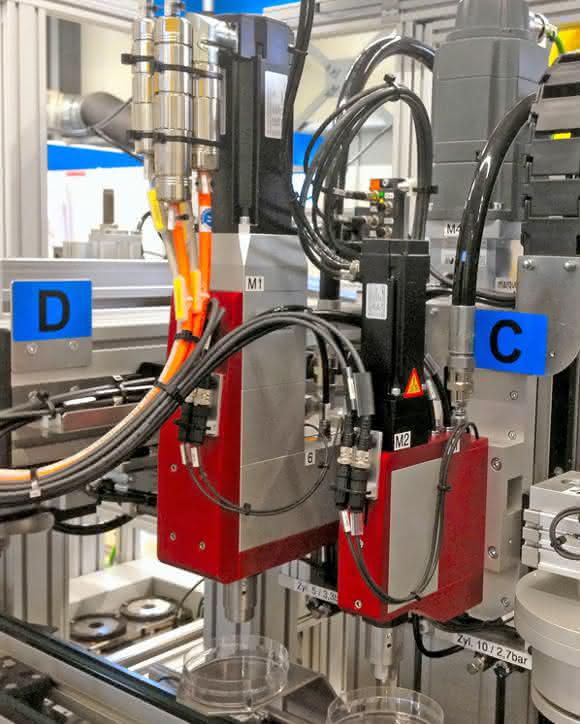 Adactech Anwendung Befettung Kugellager