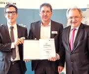 Marco Braun, Andreas Buchdunger, Staatssekretär Peter Hofelich Marco Braun, Andreas Buchdunger, Staatssekretär Peter Hofelich