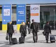 Messe Stuttgart, Eingang zur Laysy Lasys auf der Messe Stuttgart