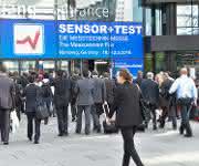 Eingang zur Sensor+Test 2016 Sensor+Test 2016