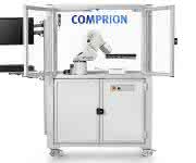 Testanordnung mit Roboter