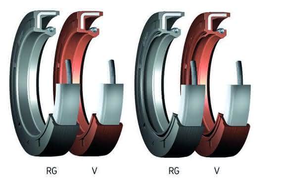 Pendelrollenlager und Radialwellendichtringe Pendelrollenlager und Radialwellendichtringe