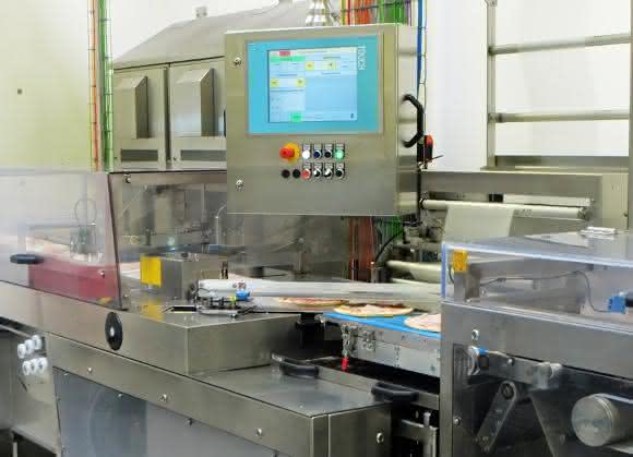 Pizza-Verpackungsmaschine von Nestlé Wagner