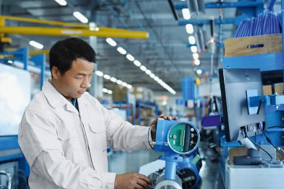 Produktion bei Endress+Hauser Produktion bei Endress+Hauser