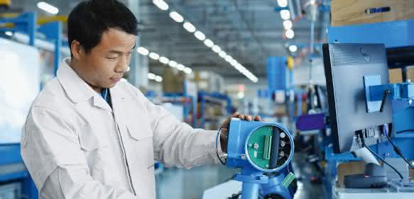 Produktion bei Endress+Hauser Produktion bei Endress+Hauser