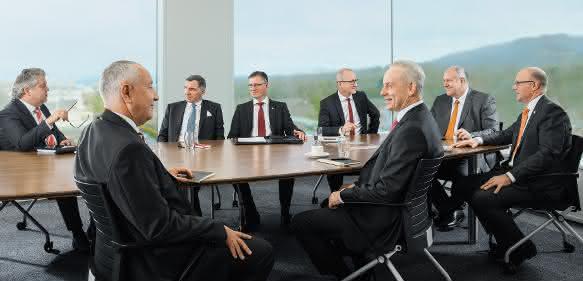 Executive Board der Endress+Hauser Gruppe Executive Board der Endress+Hauser Gruppe