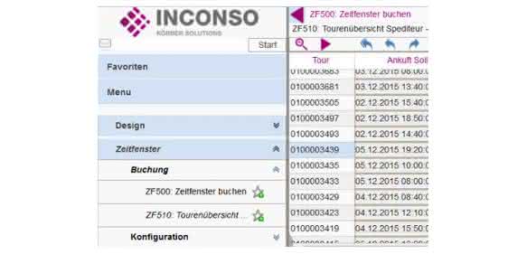Inconso Rampenmanagement