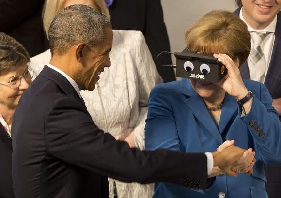 Obama und Merkel Obama und Merkel auf der HMI