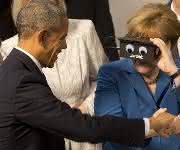 Obama und Merkel Obama und Merkel auf der HMI