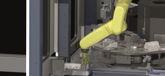Roboterzelle: Leistungsschalter schnell geprüft