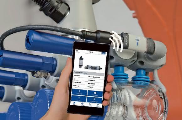 Vakuum- und Druckschaltern VS/VS per Smartphone ansteuern