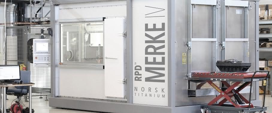 RPD™-Maschinen der MERKE IV™-Serie von Norsk Titanium