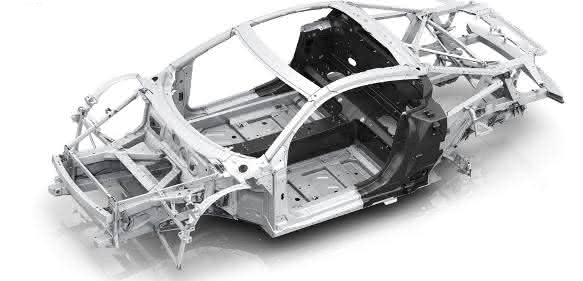 Leichtbau Audi R8 Rahmen Leichtbau Audi R8 Rahmen