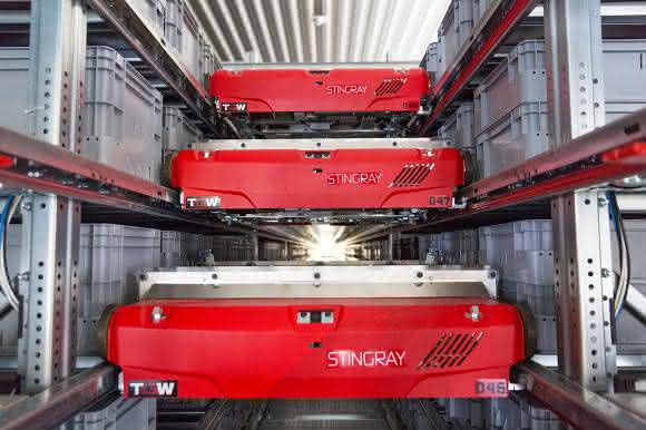 TGW Stingray Shuttle-System