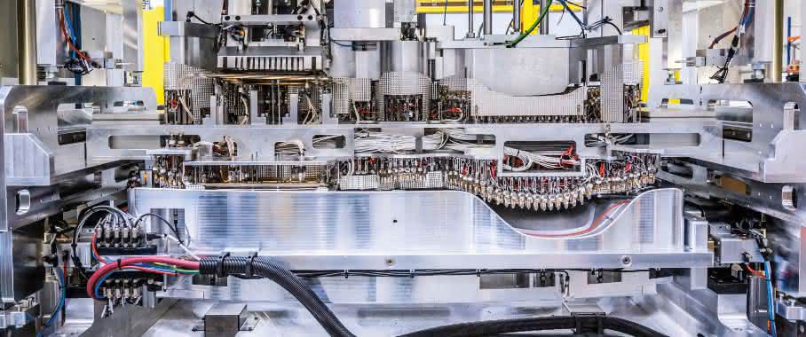 Automatisierte Anlage zur Applikation von Montageclipsen
