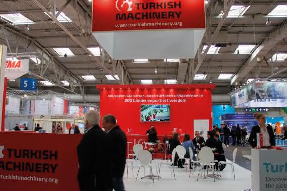 Export-Organisation Turkish Machinery (TM) auf der HMI